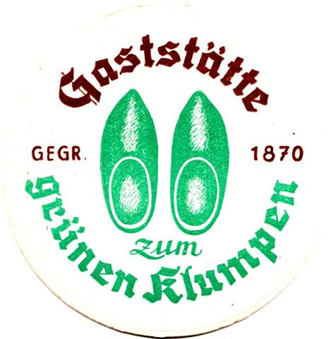 oberhausen ob-nw klumpen 1a (rund215-gaststtte-braungrn) 